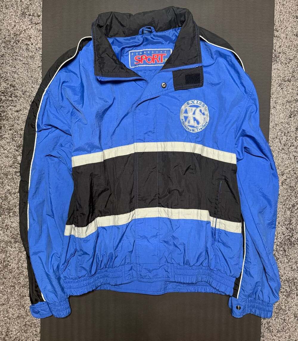 Dunbrooke Sport Exiss Aluminum Trailers Windbreaker Jacket Size L